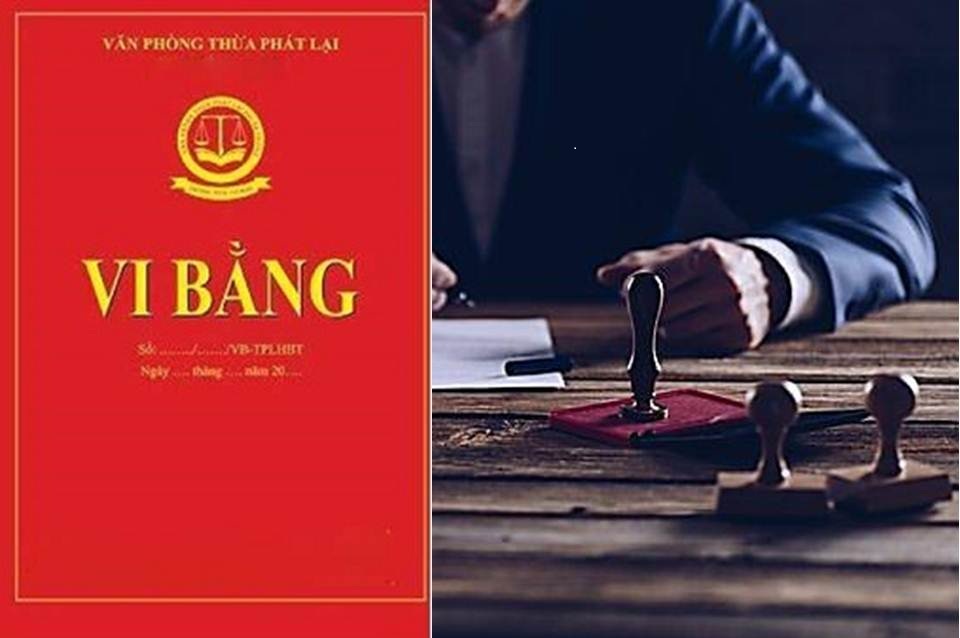 Vi bằng không có chức năng như công chứng, chứng thực việc giao dịch mua bán tài sản