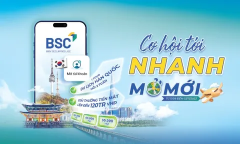 BSC dành 01 tỷ đồng tặng nhà đầu tư chứng khoán