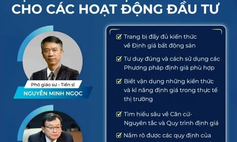 Định giá Bất động sản để đầu tư cần tư duy sâu và liên tục về giá trị thị trường