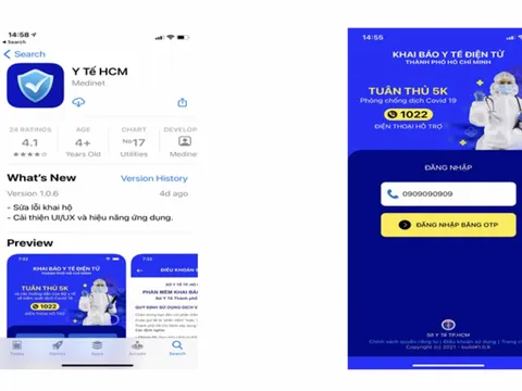 Trả kết quả xét nghiệm Covid-19 cho người dân TP.HCM qua ứng dụng di động