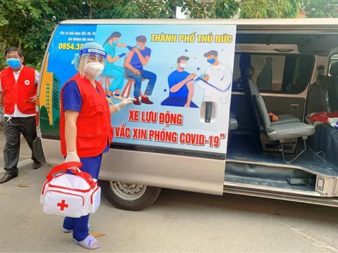 TP.HCM sử dụng đội phản ứng nhanh để cấp cứu và tiêm vắc xin Covid-19