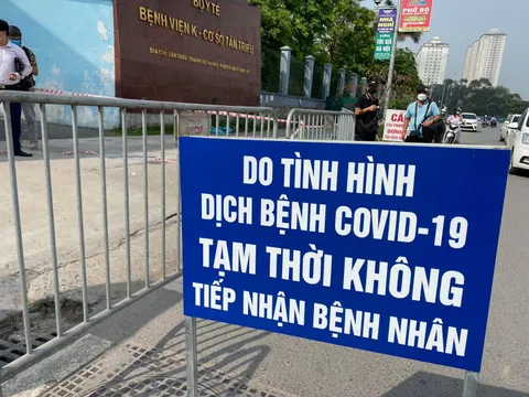 Bệnh viện K thông tin thêm về biện pháp triển khai khẩn trương để khoanh vùng dập dịch
