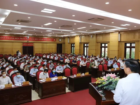 Hội nghị Ban Chấp hành Đảng bộ tỉnh lần thứ 6: Cho ý kiến vào Quy hoạch tỉnh Thanh Hóa thời kỳ 2021-2030, tầm nhìn đến năm 2045