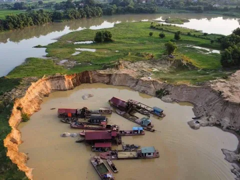 Mắc nhiều lỗi, Công ty Quốc Cường Mê Linh bị tỉnh Thái Nguyên tước quyền khai thái khoảng sản 4,5 tháng