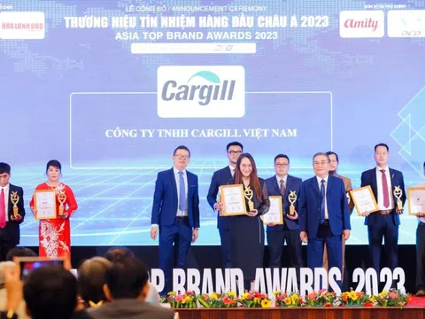 Cargill và hành trình trở thành top 10 'Thương hiệu tín nhiệm hàng đầu châu Á'
