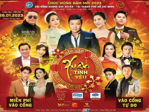Quảng Nam: Chương trình ca nhạc “Xuân & Tình yêu”, cái tình của người con xa xứ